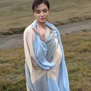 Pure Cashmere Scarf | travel wrap | Wedding  Anniversary gift ideas | Pashmina